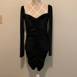 SHEIN - Black Velvet Mini-dress​​